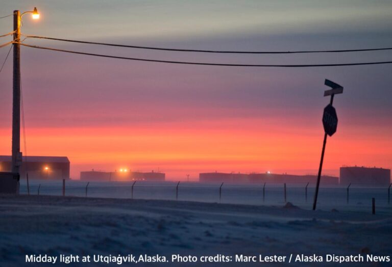 Utqiaġvik, Alaska: 65 Days Of Near Darkness To Go