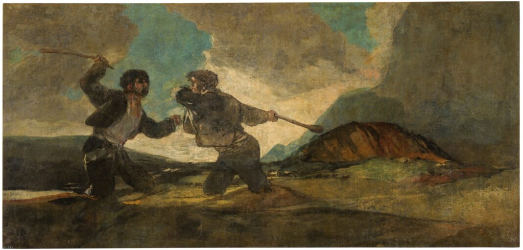 Duelo a garrotazos GOYA Y LUCIENTES, FRANCISCO DE Museo Nacional del Prado