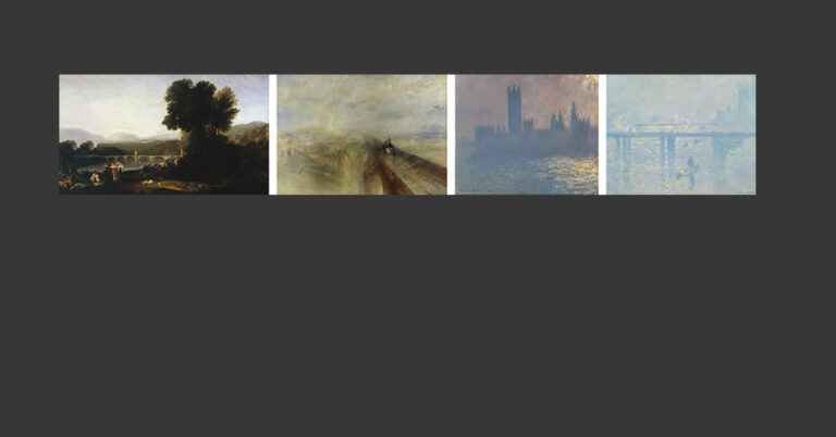 Unfolding Impressionism: how Turner and Monet documented pollution